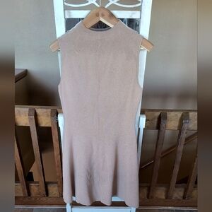 Club Monaco Kaytee Dress - Taupe Heather- Size Large
